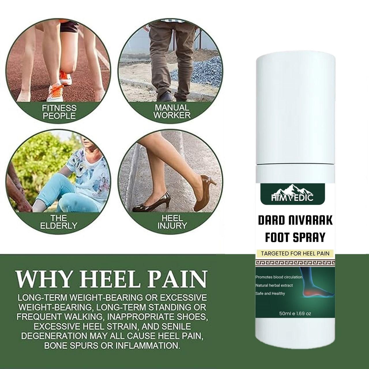 Pain Relieving Foot Spray 30ML (Pack of 2)
