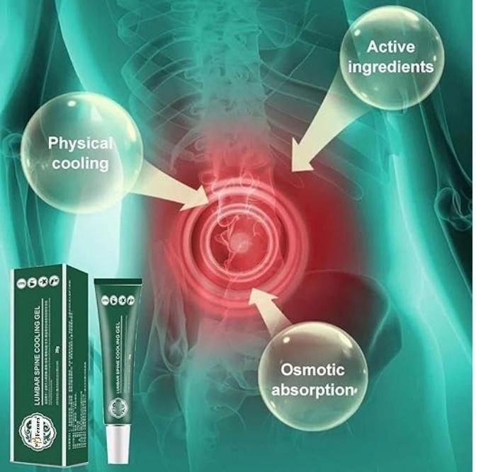 Lumbar Spine Cooling Gel 40g Pack of 2