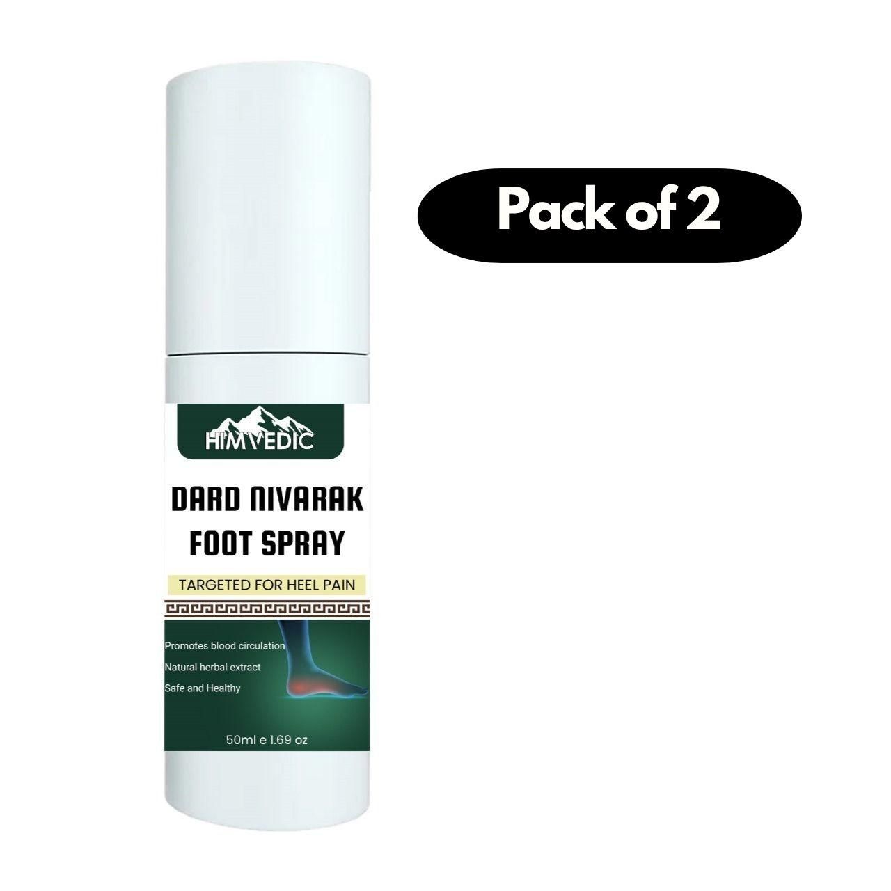 Pain Relieving Foot Spray 30ML (Pack of 2)