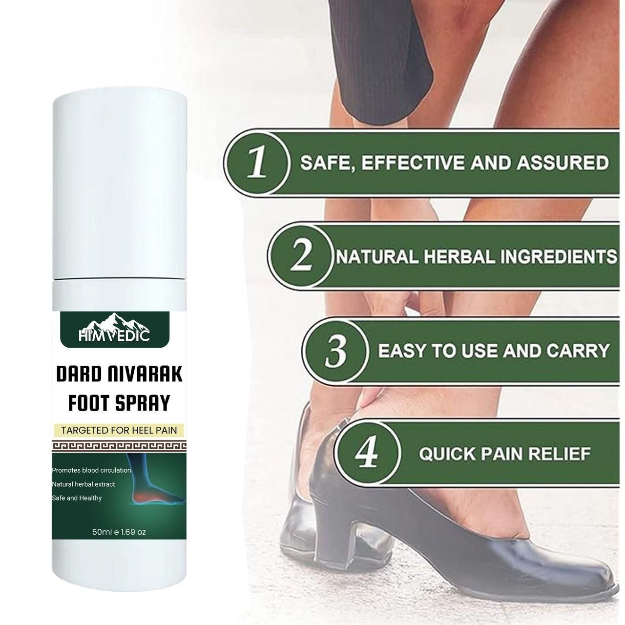 Pain Relieving Foot Spray 30ML (Pack of 2)
